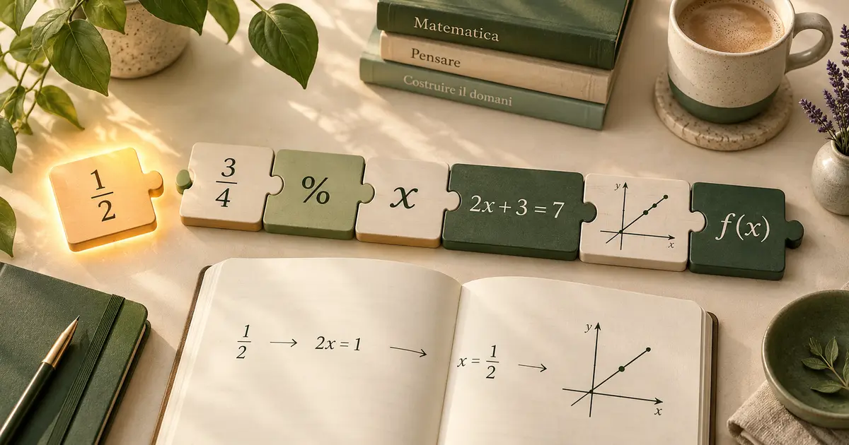 Mappa dei prerequisiti per recuperare le lacune di matematica